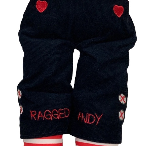 Raggedy Andy Count Your Blessings Embroidered Plush Retro Rag Doll Doll 17 Inch - Picture 10 of 16